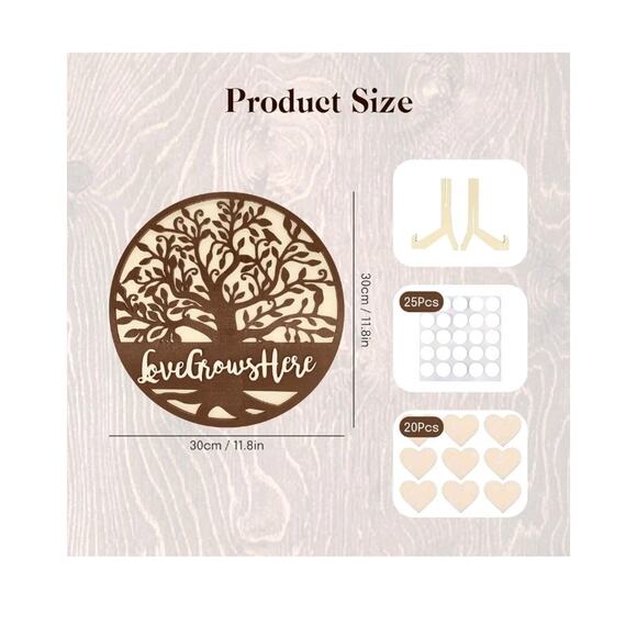 Christmas Gift Personalized Mothers Birthday Gift DIY Ornament Round Personalize - Picture 3 of 7